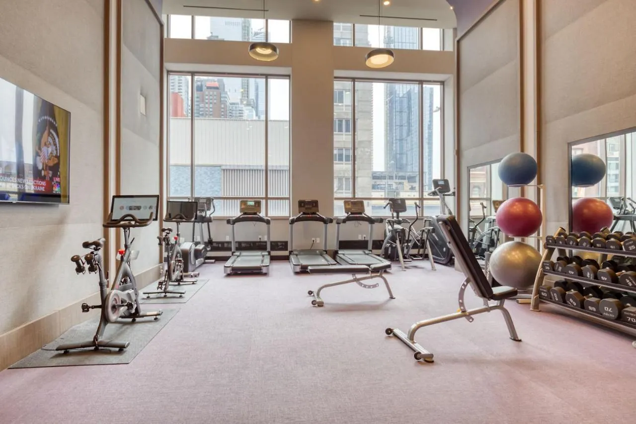 Apartmán Midtown W 2Br W Gym Wd Nr Times Sq Nyc-898 New York USA